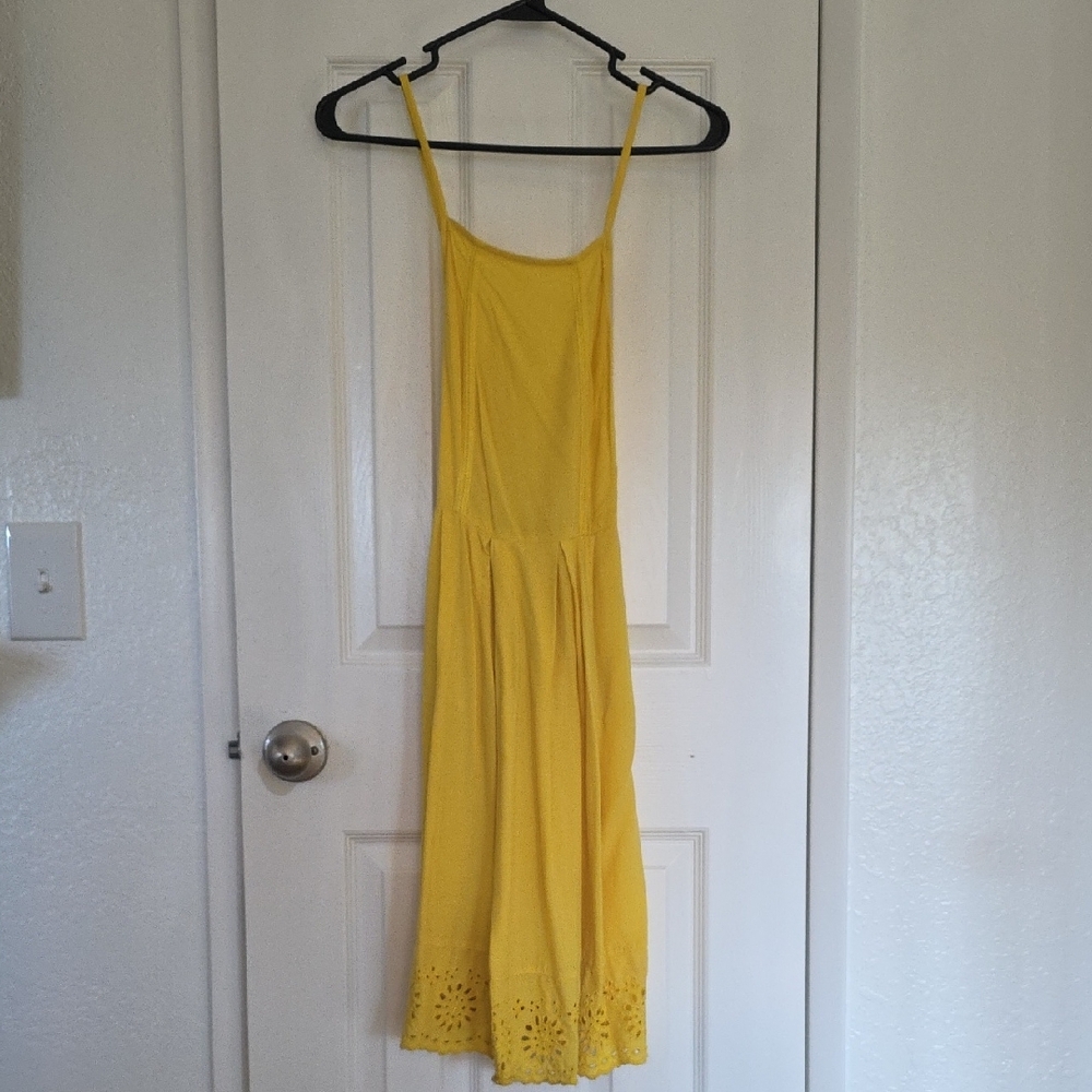 Yellow Sleeveless Dress